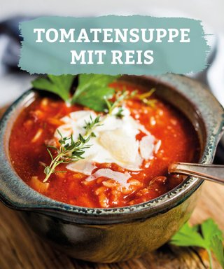 Tomatensuppe mit Reis