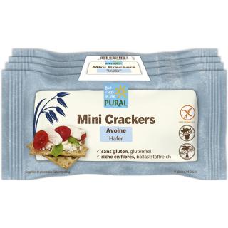 Mini Crackers Hafer Knäckebrot gf