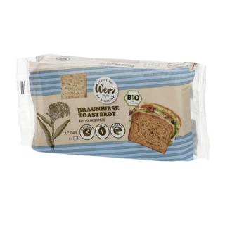 Braunhirse Toastbrot