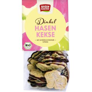 Dinkel-Osterhasen-Keks Zartbitter-Kokos