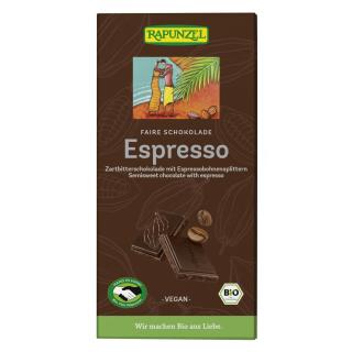 Zartbitter Schokolade mit Espresso-Splittern 51%