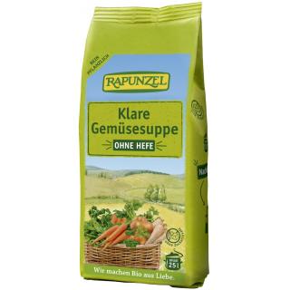 Klare Suppe, ohne Hefe