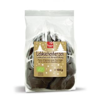 Lebkuchenherzen Kirschfüllung