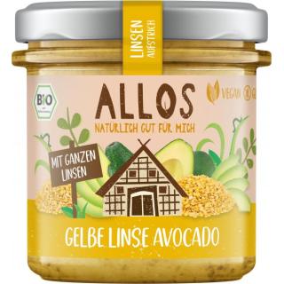 Linsen Aufstrich Gelbe Linse Avocado
