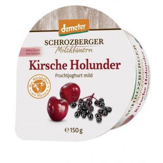 Fruchtjoghurt mild  Kirsche-Holunder