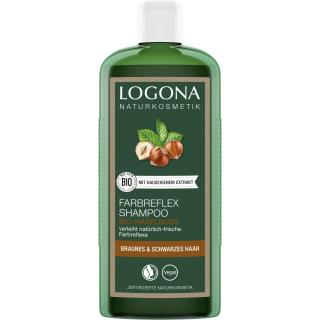 Farbreflex Shampoo Braun-Schwarz Bio-Haselnuss