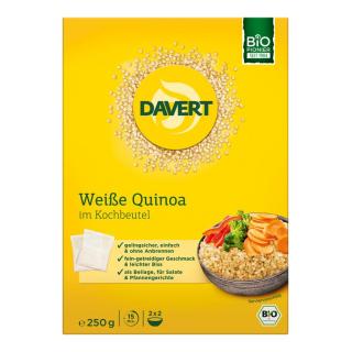 Weißer Quinoa im Kochbeutel