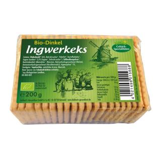Dinkel-Ingwer-Keks