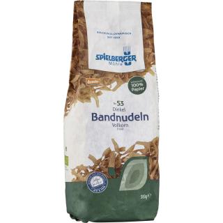 Dinkel-Vollkorn-Bandnudeln, demeter