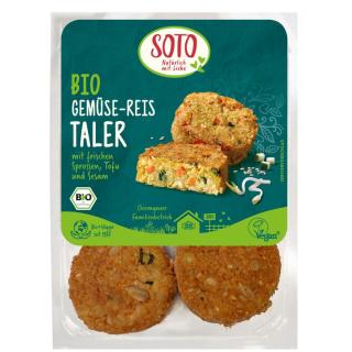 Gemüse-Reis-Taler