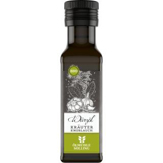 Kräuter Knoblauch Würzöl