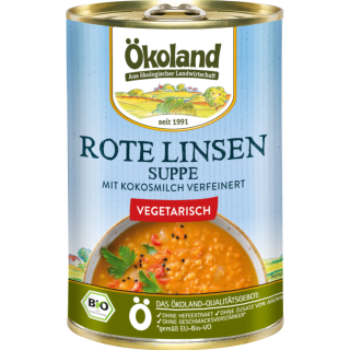 Rote Linsensuppe vegetarisch