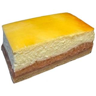 Käsekuchen mit Rhabarber