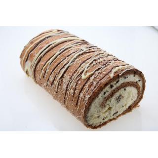 Schoko-Eierlikör-Rolle     (18cm = 6 Stücke)