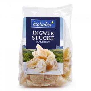 Ingwerstücke kandiert