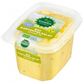 Kartoffelsalat mit Essig und Öl