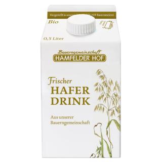 Frischer Haferdrink