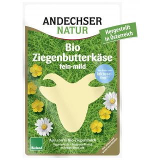 Ziegenbutterkäse 48% in Scheiben
