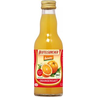 Beutelsb Orangensaft, 0,2 ltr Flasche