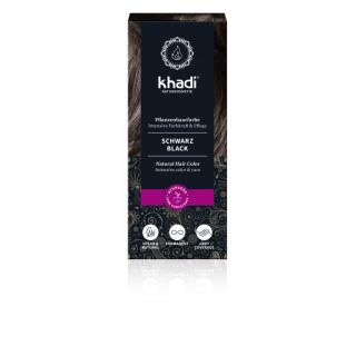 khadi Pflanzenhaarfarbe Schwarz