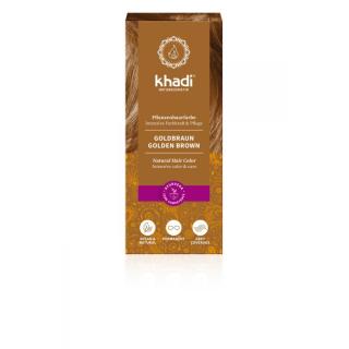 khadi Pflanzenhaarfarbe Goldbraun