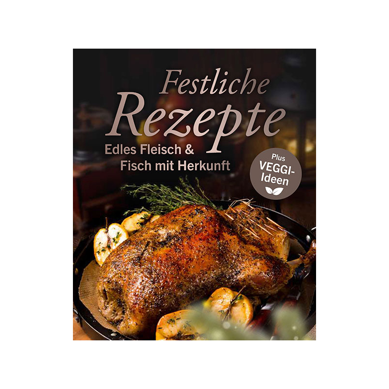Weihnachtliches Rezeptheft