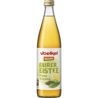 fairer Eistee Mate Zitrone